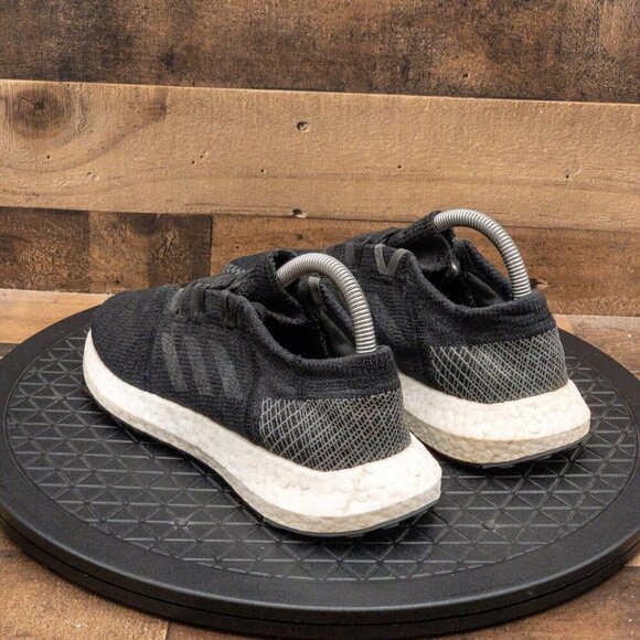 ADIDAS PUREBOOST GO MENS ATHLETIC SHOES RUNNING WALKING GYM BLACK LOW SIZE 7 - Picture 6 of 9